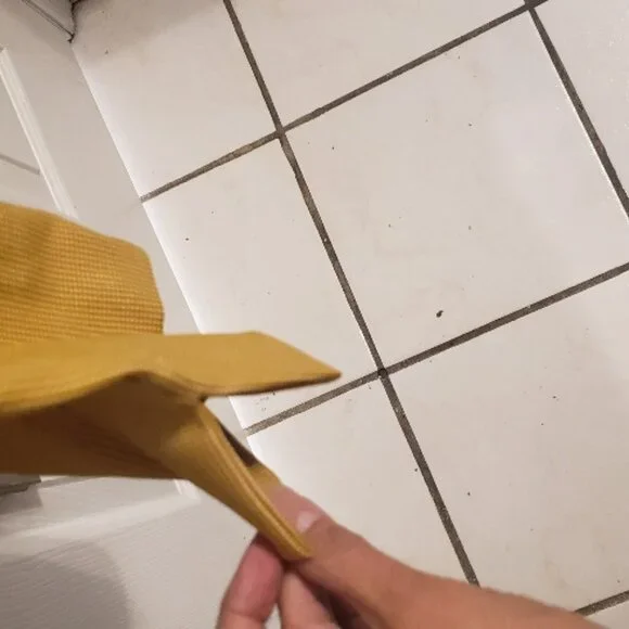 Jones New York Yellow with White Pin Stripe Pants Slacks Trousers Size 18W - Picture 5 of 6